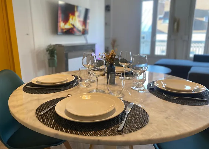 Apartmán Luxueux, Ultra-centre, Fibre & Clim